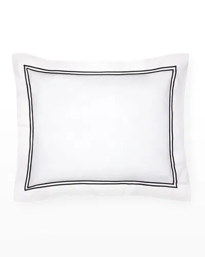 Sferra Grande Hotel Boudoir Sham In White Black