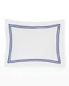 Sferra Grande Hotel Boudoir Sham In White/navy