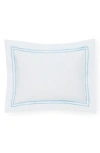 Sferra Grande Hotel Boudoir Sham In White/blue