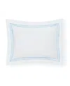 Sferra Grande Hotel Cotton Boudoir Sham, 12" X 16" In Blue