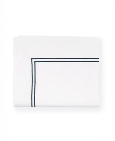 Sferra Grande Hotel Cotton Flat Sheet, Twin In White