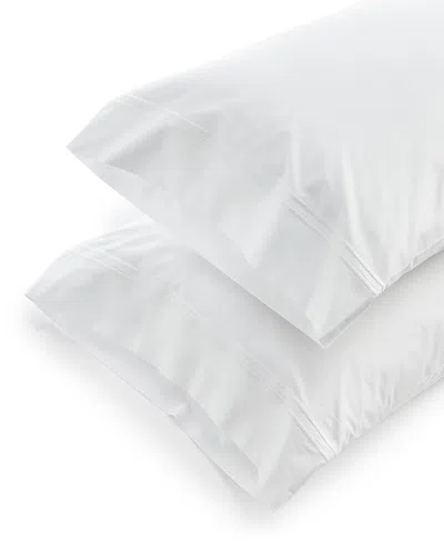 Sferra Grande Hotel Cotton Pillowcase, King In White