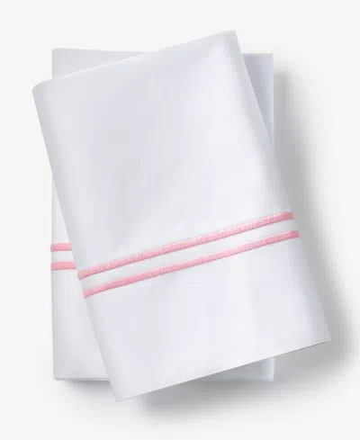 Sferra Grande Hotel Cotton Pillowcase, Standard In White