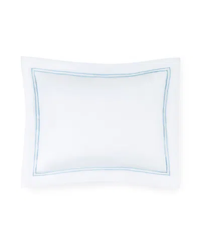 Sferra Grande Hotel Cotton Sham, European In Blue