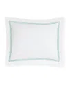 Sferra Grande Hotel Cotton Sham, Standard In Green