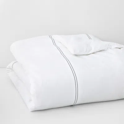 Sferra Grande Hotel Duvet Cover, Full/queen In White