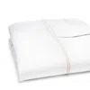 Sferra Grande Hotel Duvet Cover, Full/queen In White/taupe