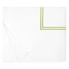 Sferra Grande Hotel Duvet Cover, King In White/fern