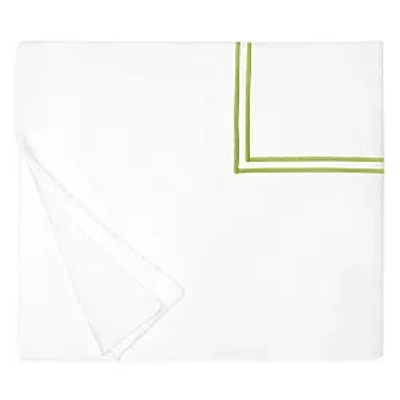 Sferra Grande Hotel Duvet Cover, Twin In White/fern