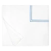 Sferra Grande Hotel Duvet Cover, Twin In White/ocean