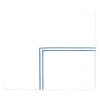 Sferra Grande Hotel Flat Sheet, Full/queen In White/ocean