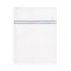 Sferra Grande Hotel Flat Sheet, Twin In White/cornflower Blue