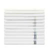 Sferra Grande Hotel Flat Sheet, Twin In White/mist