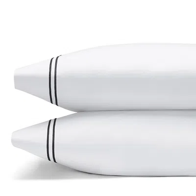 Sferra Grande Hotel King Pillowcase, Pair In White/black