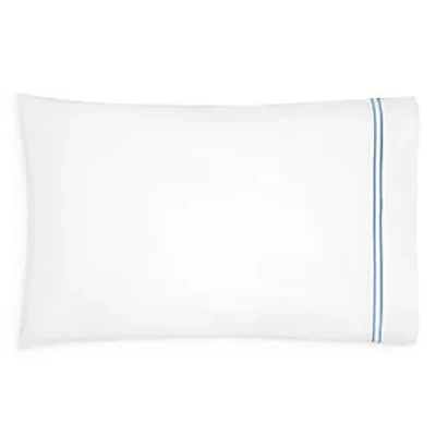 Sferra Grande Hotel King Pillowcase, Pair In White/ocean