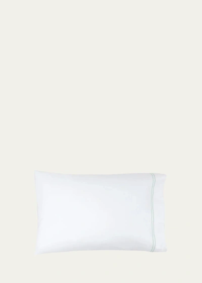 Sferra Grande Hotel King Pillowcase Set In White/mist