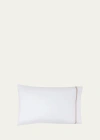 Sferra Grande Hotel King Pillowcase Set In White/taupe