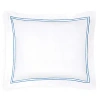 Sferra Grande Hotel Sham In White/ocean
