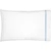 Sferra Grande Hotel Pillowcase In White/ocean