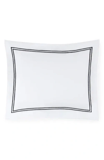Sferra Grande Hotel King Sham In White/black