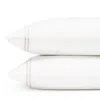 Sferra Grande Hotel Standard Pillowcase, Pair In White