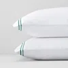 Sferra Grande Hotel Standard Pillowcase, Pair In White