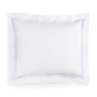 Sferra Grande Hotel Standard Sham In White/blue