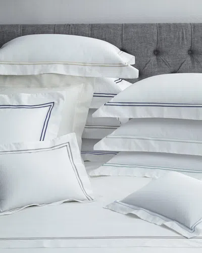 Sferra Grande Hotel Twin Solid White Fitted Sheet