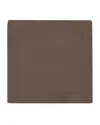 Sferra Hemstitch Cocktail Napkins, Set Of 6 In Brown