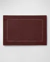 Sferra Festival 4-piece Linen Placemat Set In Chocolate