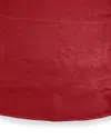 Sferra Hemstitch Round Tablecloth, 90"dia. In Cinnabar