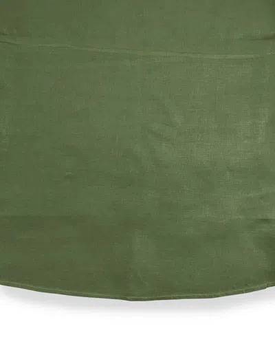 Sferra Festival Round Tablecloth, 90"dia In Sage