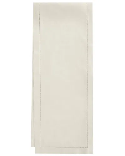 Sferra Festival Table Runner, 15" X 108" In Oyster