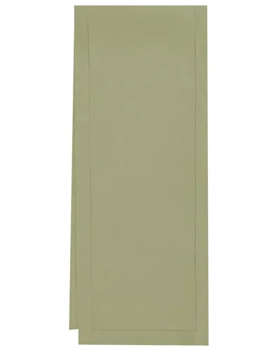 Sferra Festival Table Runner, 15" X 108" In Sage