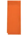 Sferra Hemstitch Table Runner, 15" X 108" In Tangerine