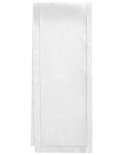 Sferra Festival Table Runner, 15" X 108" In White