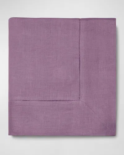 Sferra Hemstitch Tablecloth, 66" X 106" In Lilac