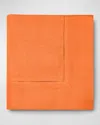 Sferra Hemstitch Tablecloth, 66" X 106" In Orange