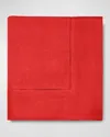 Sferra Hemstitch Tablecloth, 66" X 124" In Red