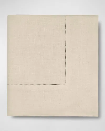 Sferra Hemstitch Tablecloth, 66" X 140" In Neutral