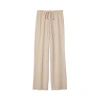 Sferra Intimita Cashmere Drawstring Pants In Tan