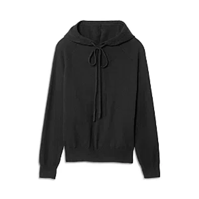 Sferra Intimita Cashmere Hooded Sweatshirt In Black