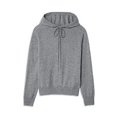 Sferra Intimita Cashmere Hooded Sweatshirt In Gray