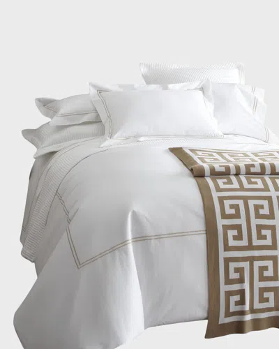 Sferra King Resort Duvet Cover In White