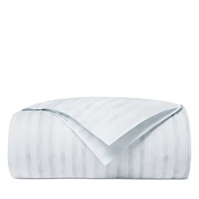 Sferra Kricia Watercolor Stripe Duvet Cover, Full/queen In Gray