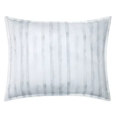 Sferra Kricia Watercolor Stripe Sham, Standard In Blue