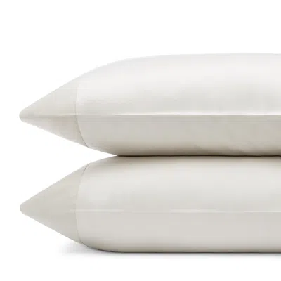 Sferra Larro Standard Pillowcase, Pair - Exclusive In Beige