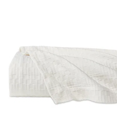 Sferra Lecce Textured Coverlet, King In Oyster