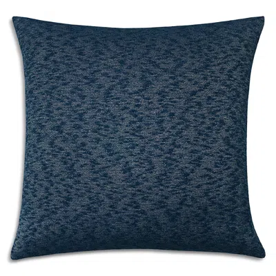 Sferra Lerici Textured Jacquard Decorative Pillow, 24 X 24 In Blue