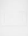 Sferra Lindo Bath Rug, 20" X 31" In White/white